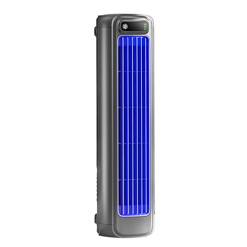 AirWave tragbare kabellose Klimaanlage — 12 Stunden Akkulaufzeit, kompaktes Design ohne Rotorblätter