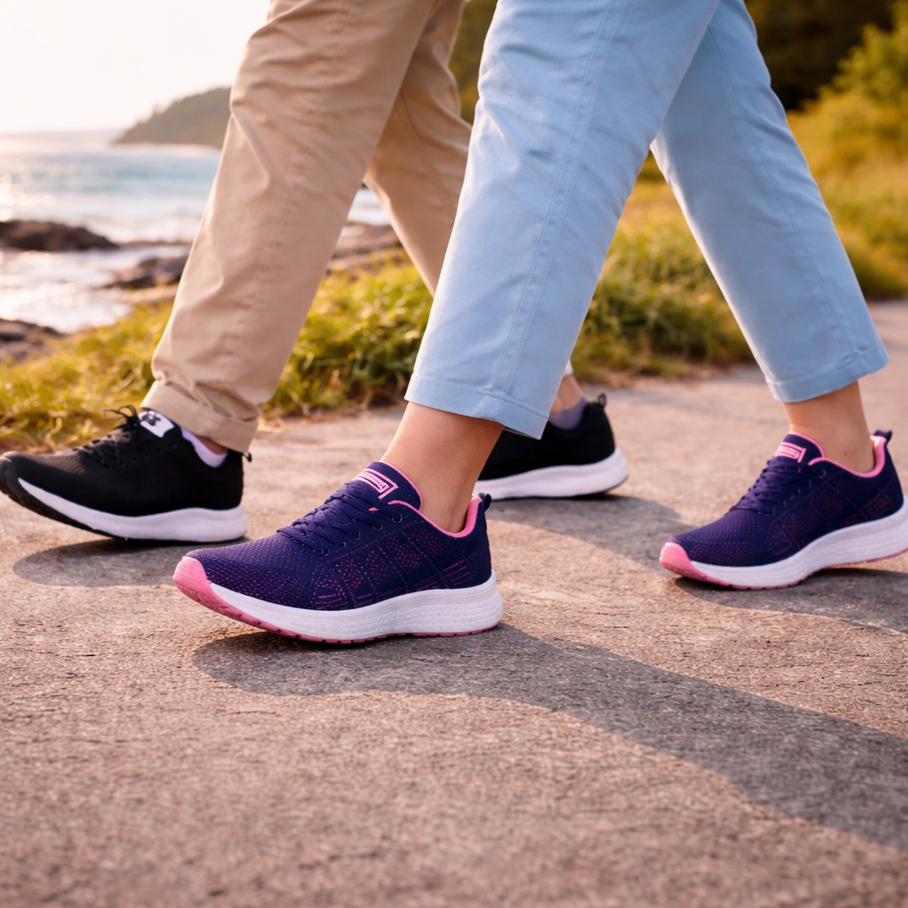 Orthopedic Footwear - Breathable EVA Sole - Gel-Core Cushioning | livraina