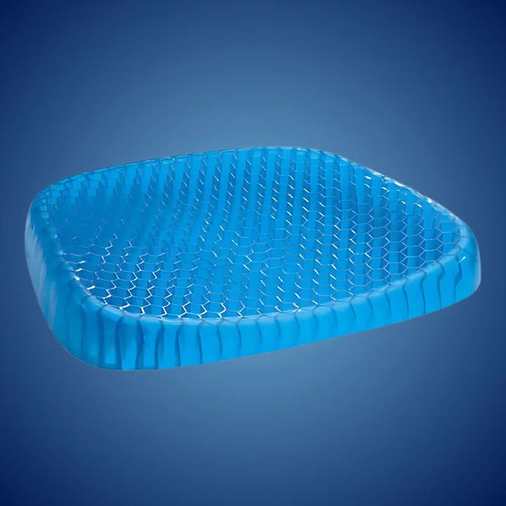 Orthopedisch gel-zitkussen - ademend honingraatdesign - drukverlichtend comfort | livraina
