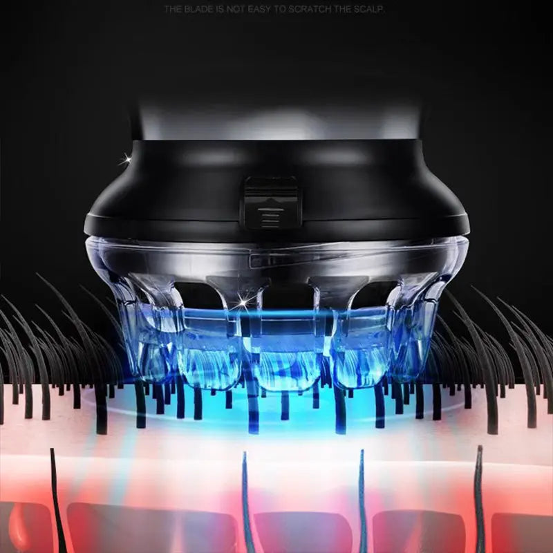 Cortadora de cabello inalámbrica NovaEdge — Cuchillas de acero inoxidable, carga USB de 1,5 horas