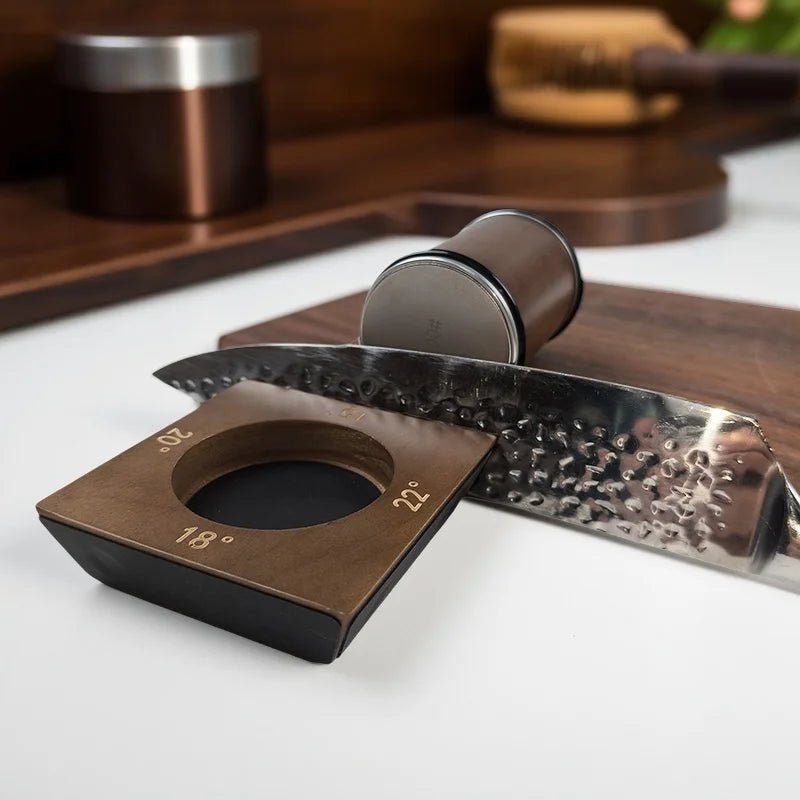 ApexSharp滚轮式磨刀器——精准钻石磨轮，紧凑型木质底座