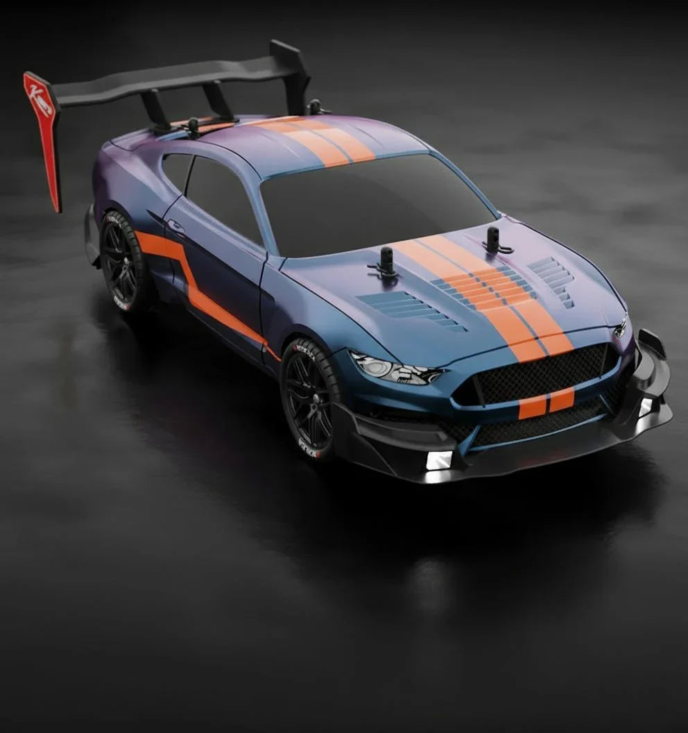 Coche RC Aero Drift 1:14 4WD RTR Mustang — Control de alta velocidad de 2.4G