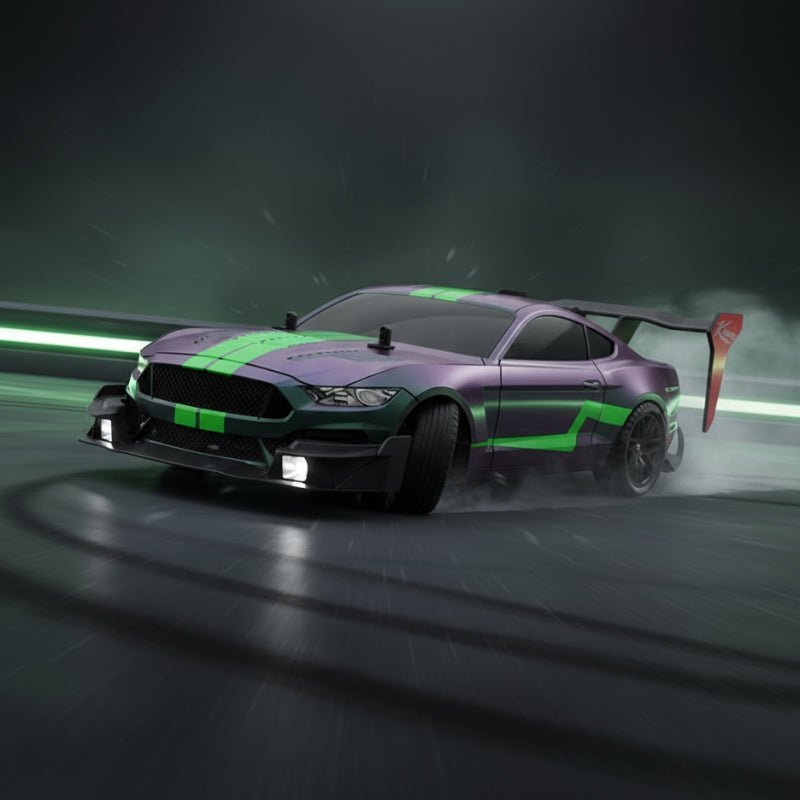 Coche RC Aero Drift 1:14 4WD RTR Mustang — Control de alta velocidad de 2.4G