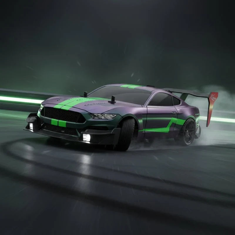 Coche RC Aero Drift 1:14 4WD RTR Mustang — Control de alta velocidad de 2.4G