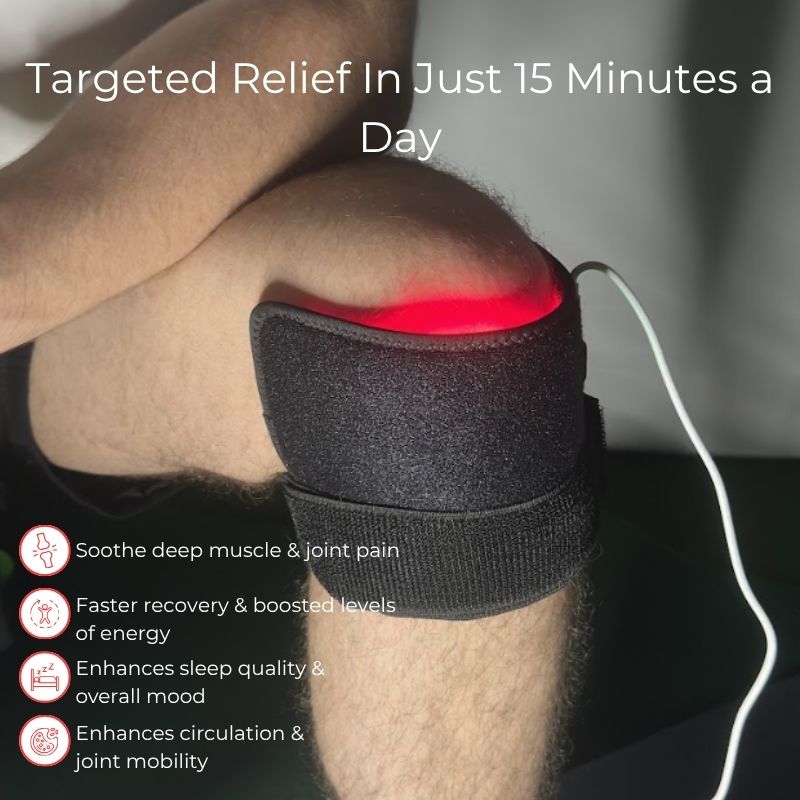 Red Light Therapy Pad — Dual-Wavelength LED Muscle Recovery