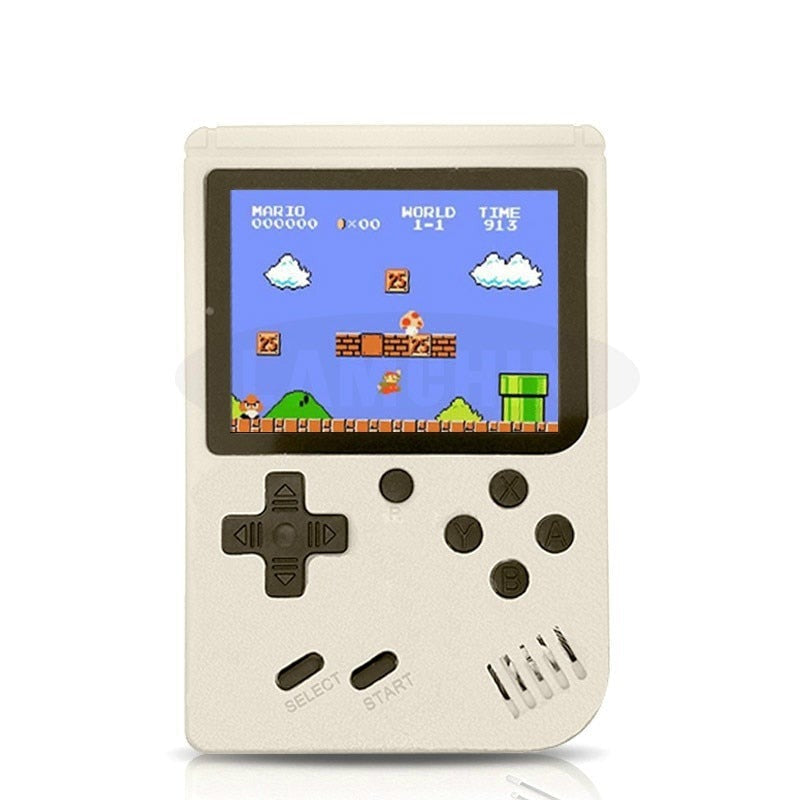 Draagbare retro gameconsole — 400 klassieke games, kleurendisplay