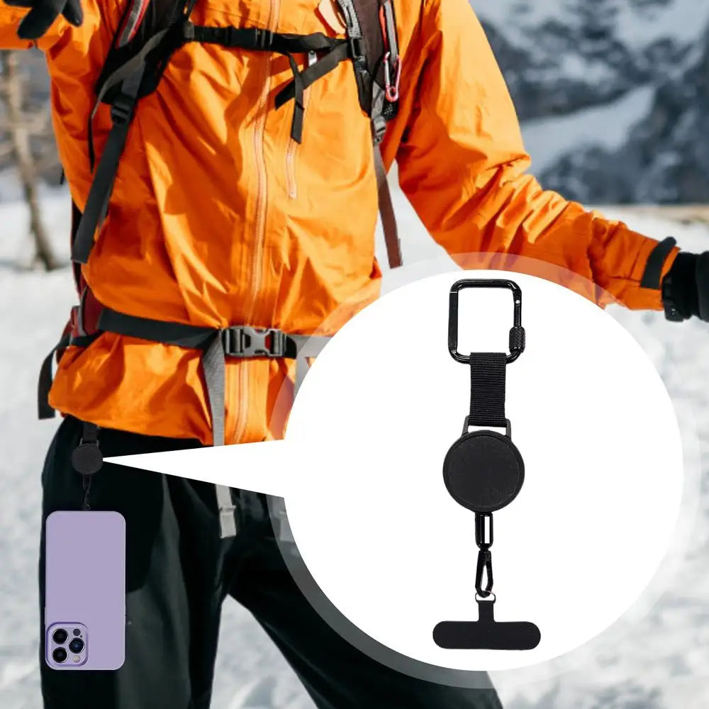 Ausziehbare Telefonsicherungshalterung – Diebstahlschutz-Gürtelclip