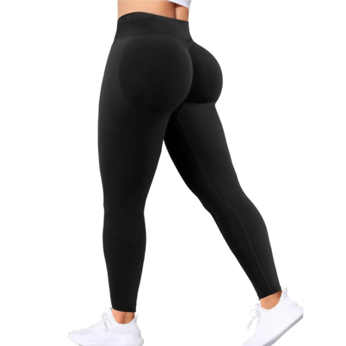 Charlotte dameslegging van nylon en spandex tot aan de enkel, met elastische taille