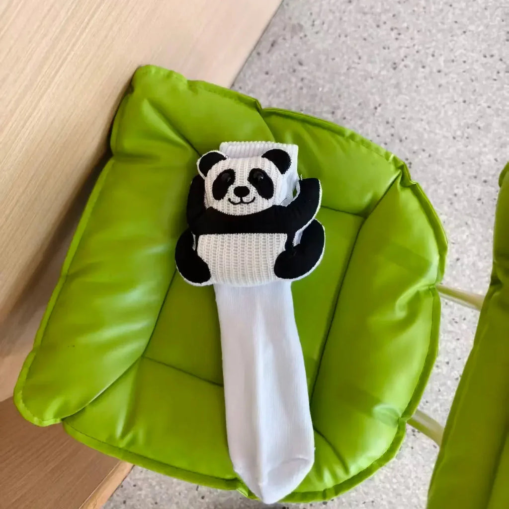 Calzini da casa 3D con animali SnugNest — Vestibilità confortevole, suola antiscivolo