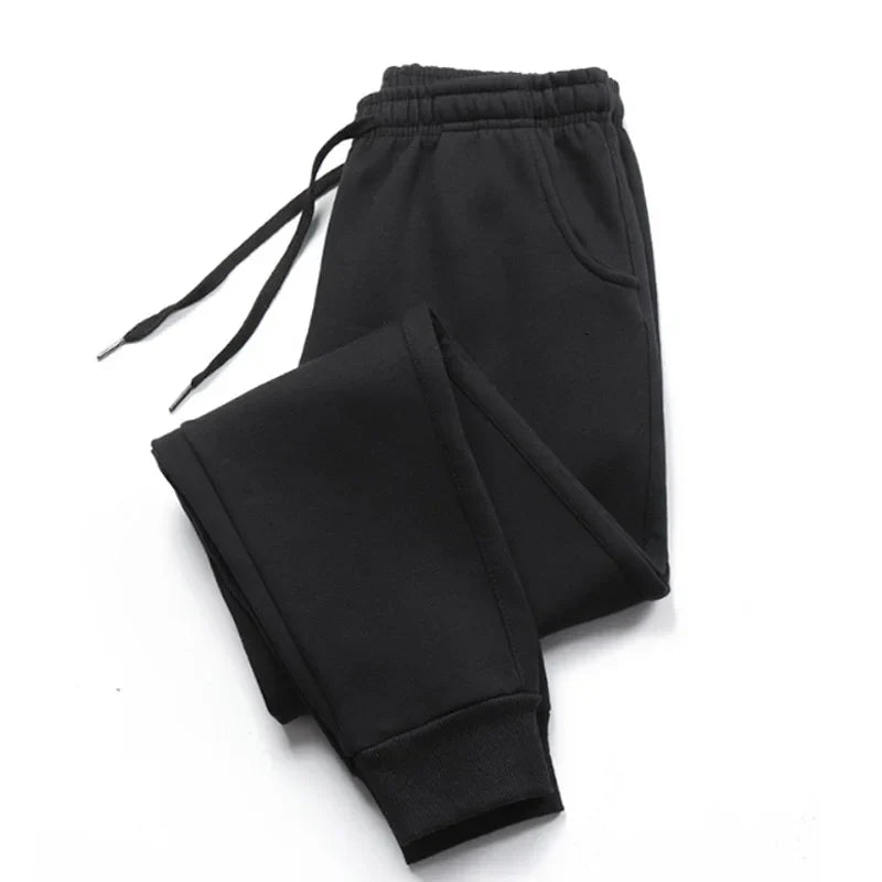 Calças de fato de treino jogger casuais NovaFlex - cintura ajustável com cordão