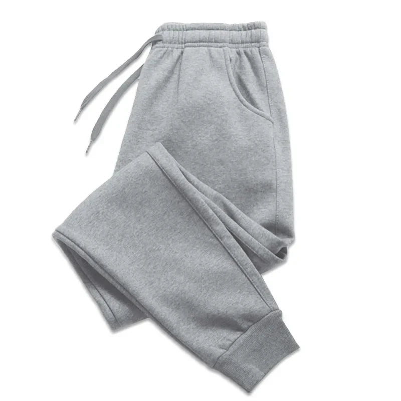 Calças de fato de treino jogger casuais NovaFlex - cintura ajustável com cordão