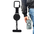 Ausziehbare Telefonsicherungshalterung – Diebstahlschutz-Gürtelclip