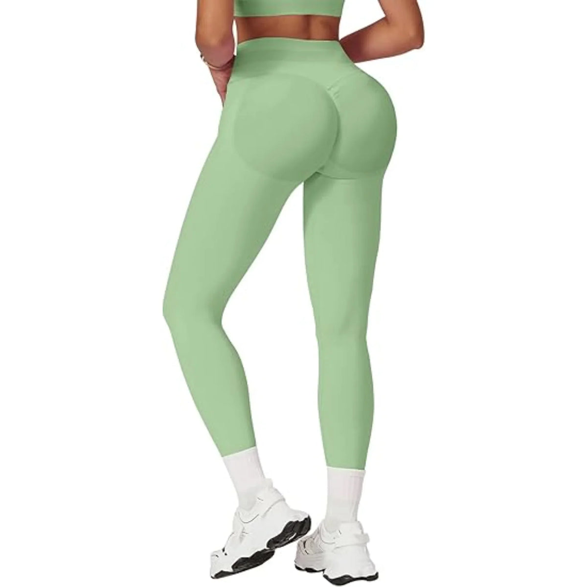 Charlotte dameslegging van nylon en spandex tot aan de enkel, met elastische taille