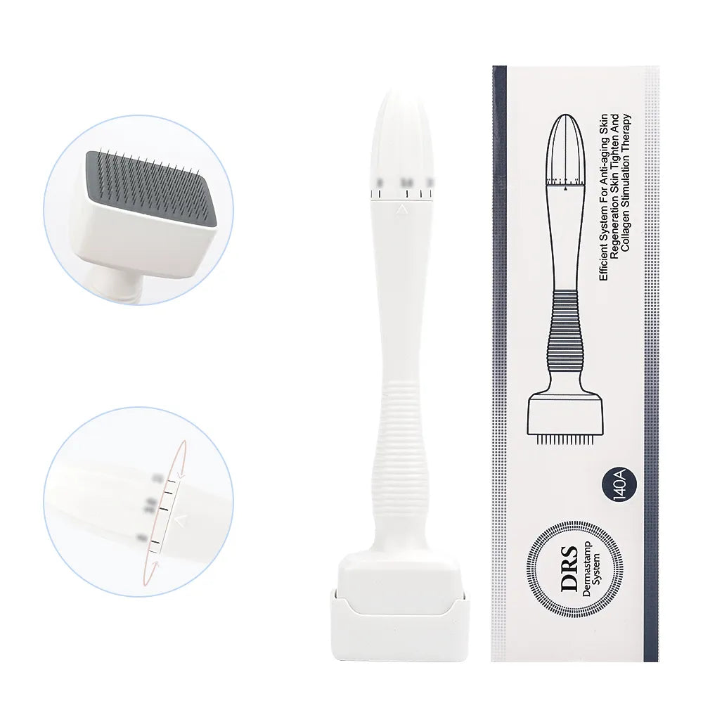 Ρυθμιζόμενο Derma Roller Stamp μικροβελονισμού 140 NovaDerm