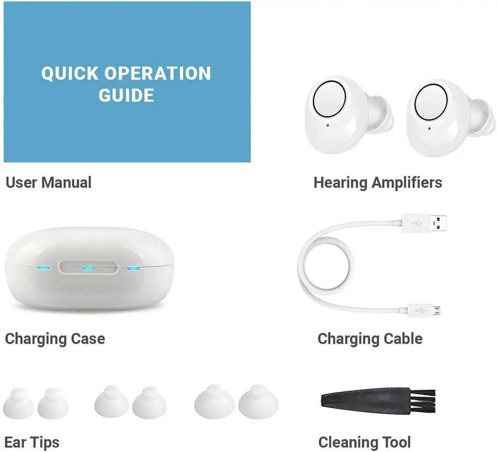 Chytré naslouchátko — ovládání přes Bluetooth aplikaci, více režimů zvuku