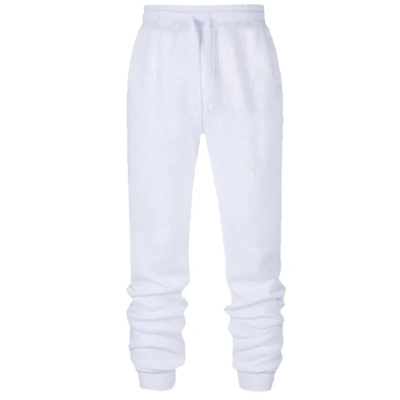 Calças de fato de treino jogger casuais NovaFlex - cintura ajustável com cordão