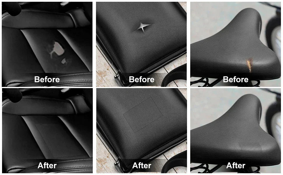 Parche autoadhesivo de cuero sintético PU para reparar muebles y accesorios