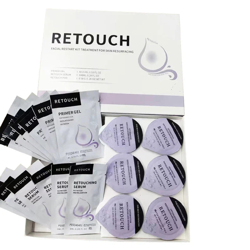 Machine faciale à bulles de CO2 et d’oxygène, 7 types — Massage avec gel sérum