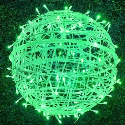 Sfere luminose d'atmosfera a LED AuroraGlow — Sfere luminose intrecciate