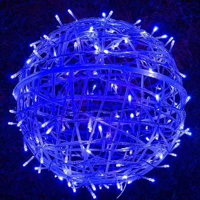 Sfere luminose d'atmosfera a LED AuroraGlow — Sfere luminose intrecciate