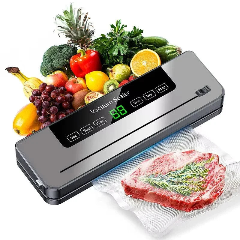 Aparat electric de vidare EverSeal Pro — Cutter încorporat, alimente uscate/umede