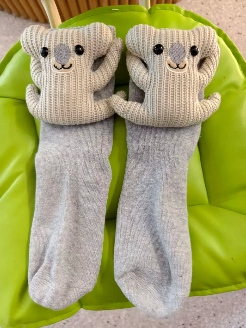 Calzini da casa 3D con animali SnugNest — Vestibilità confortevole, suola antiscivolo