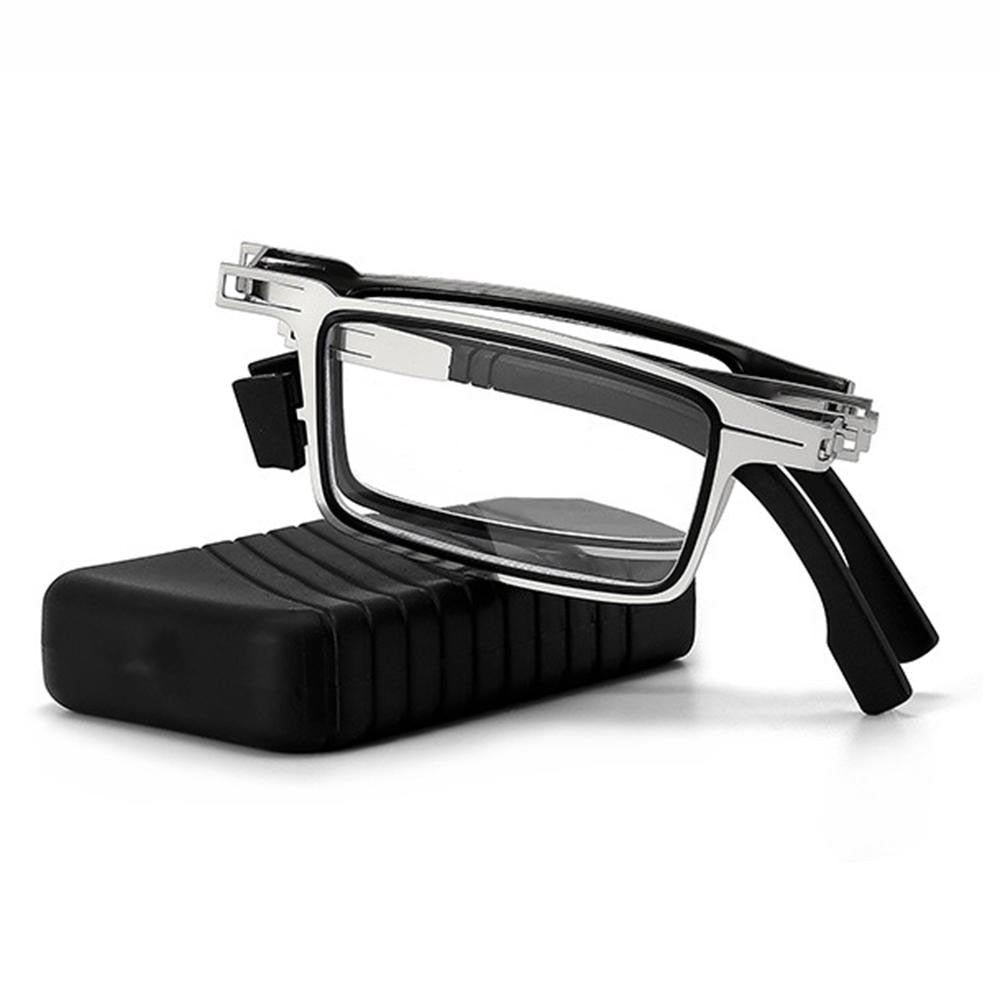 CompactView opvouwbare leesbril — ultralicht flexibel metalen montuur