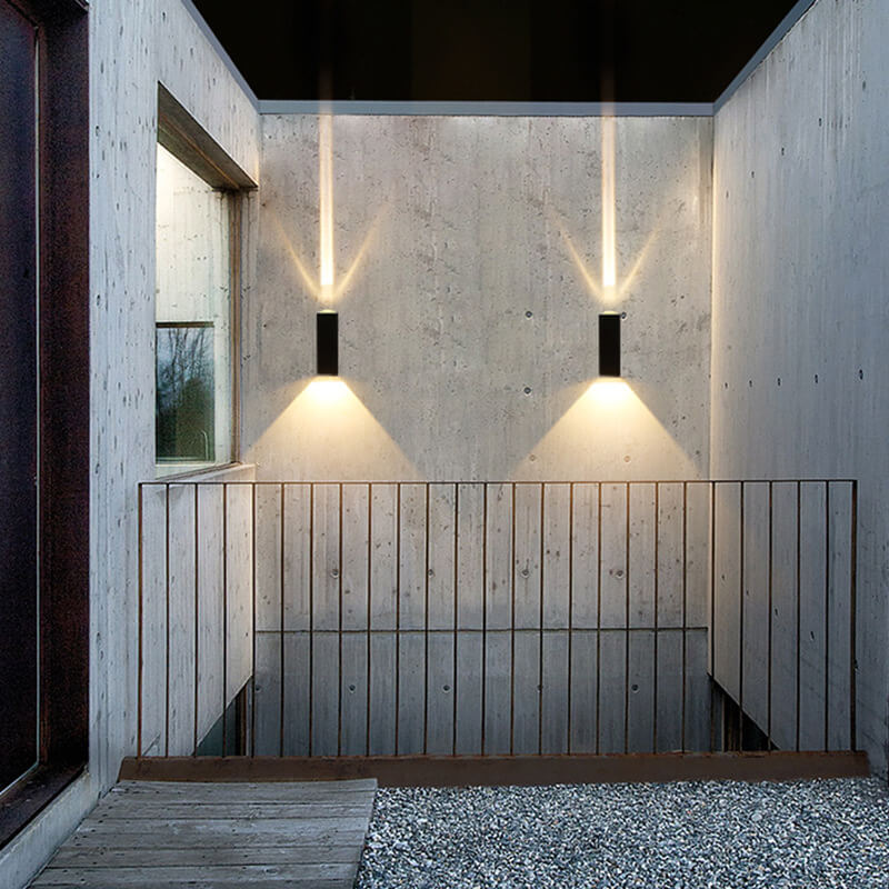 IP65 LED kültéri fali lámpa — vízálló fel/le világítás, 6W-10W, 600-1000 Lm