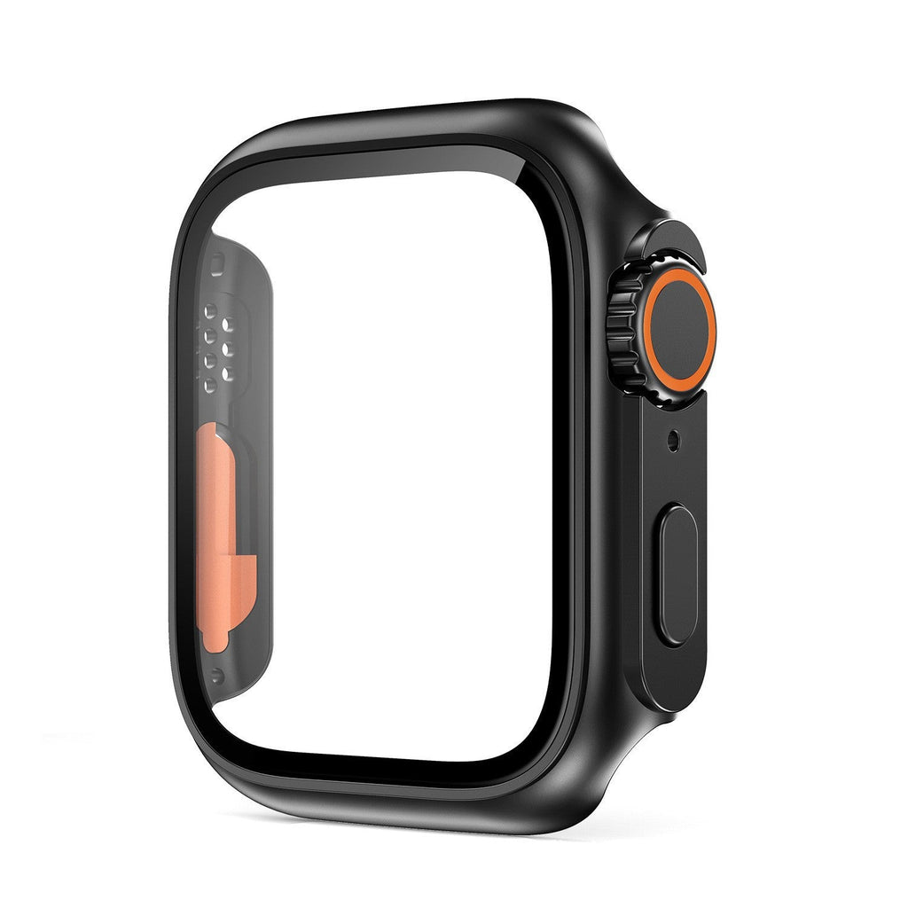 Ultradünne Hülle im Stil der Apple Watch Ultra – wasserdichtes gehärtetes Glas