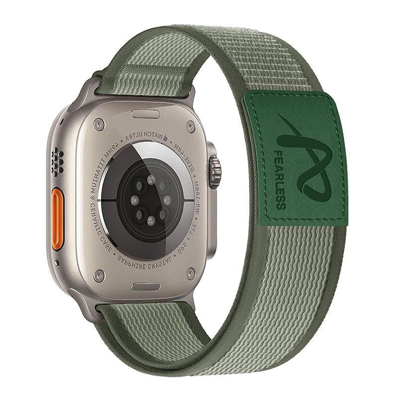 Curea Apple Watch Fearless Trail Loop din nailon, arici, 120–240mm