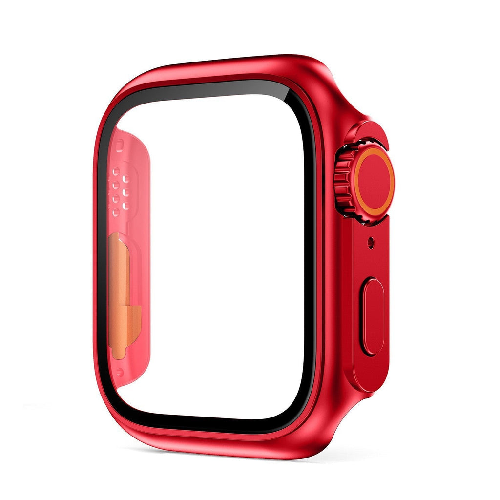 Ultradünne Hülle im Stil der Apple Watch Ultra – wasserdichtes gehärtetes Glas