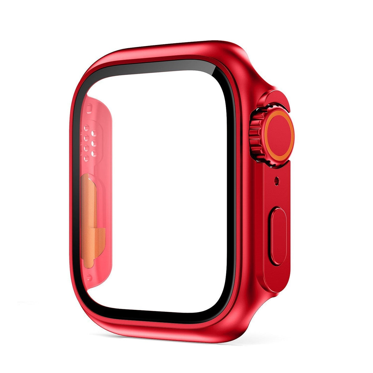 Ultradünne Hülle im Stil der Apple Watch Ultra – wasserdichtes gehärtetes Glas