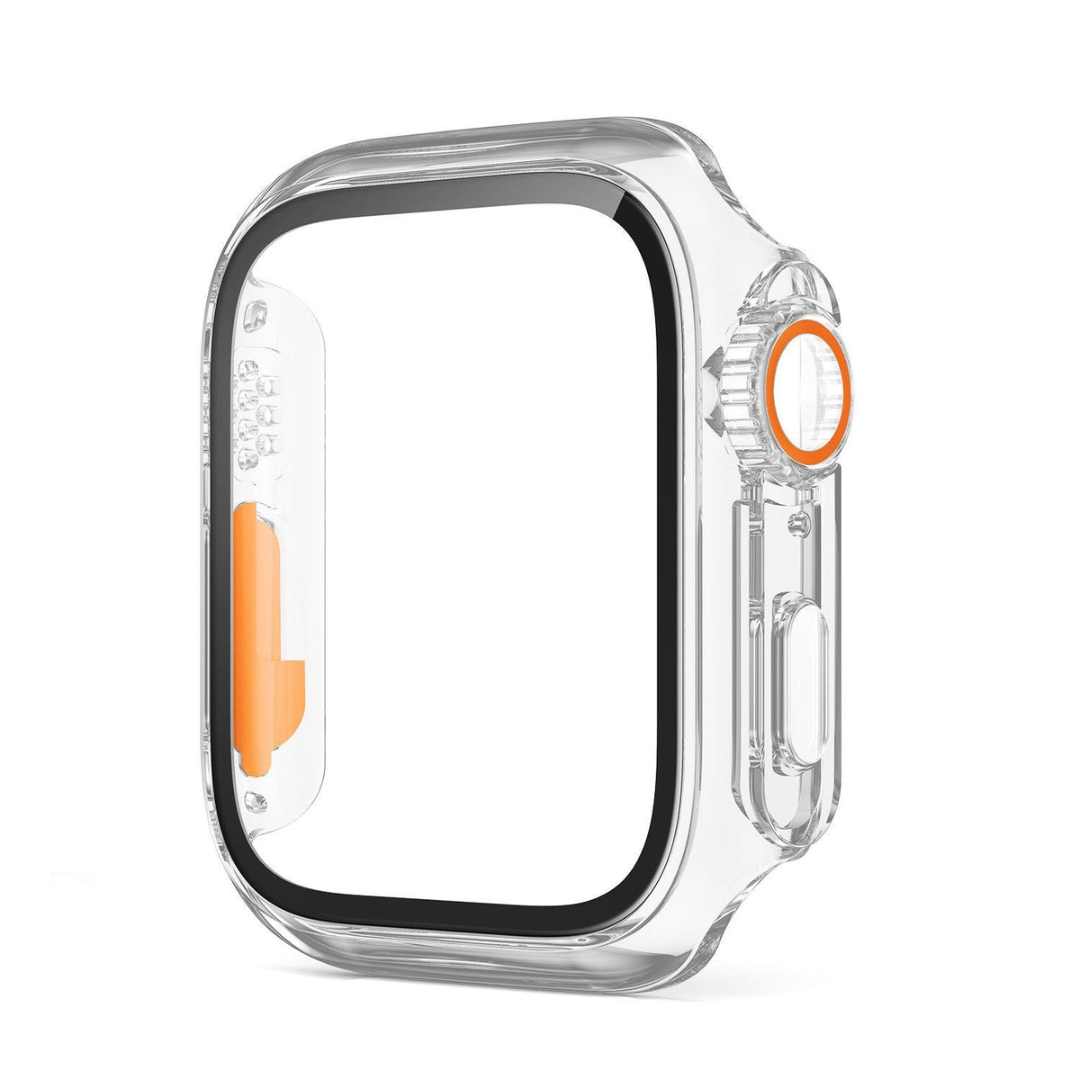 Ultradünne Hülle im Stil der Apple Watch Ultra – wasserdichtes gehärtetes Glas