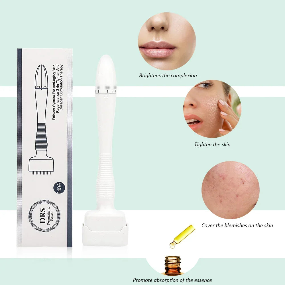 Ρυθμιζόμενο Derma Roller Stamp μικροβελονισμού 140 NovaDerm