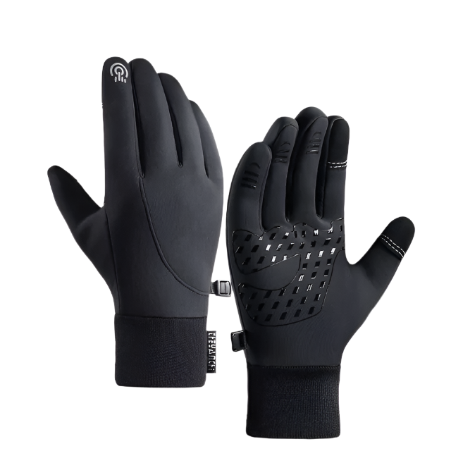 PolarStride Guantes térmicos impermeables — cortavientos, agarre para pantallas táctiles
