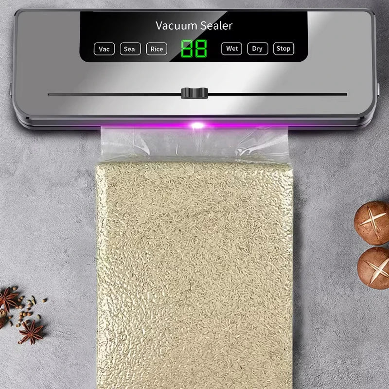 Aparat electric de vidare EverSeal Pro — Cutter încorporat, alimente uscate/umede