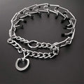 Collar de púas para perros SummitPaw - Puntas de goma y acero cromado