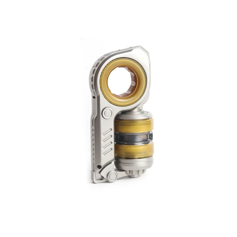 CalmSpin 不锈钢 EDC 解压玩具 — 顺滑触感指尖陀螺