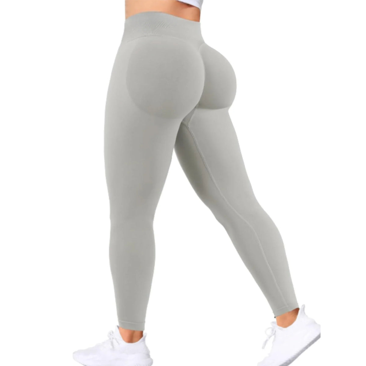 Charlotte dameslegging van nylon en spandex tot aan de enkel, met elastische taille