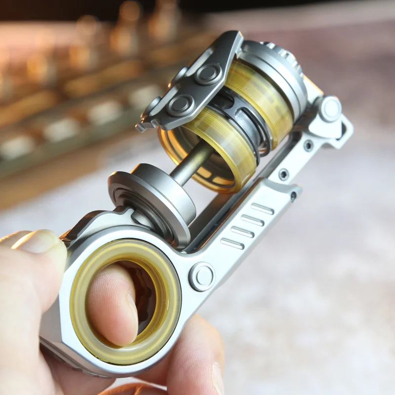 CalmSpin 不锈钢 EDC 解压玩具 — 顺滑触感指尖陀螺