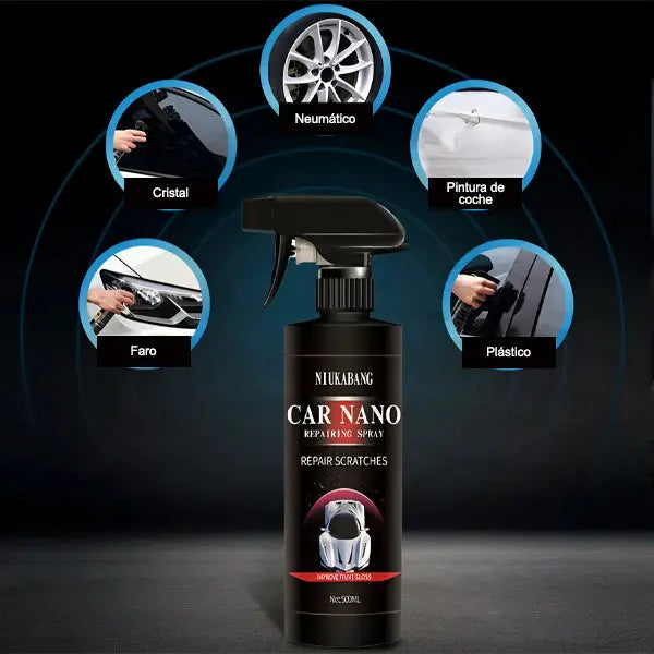 Nanoceramiczny spray powłokowy do lakieru samochodowego – usuwa zarysowania | livraina