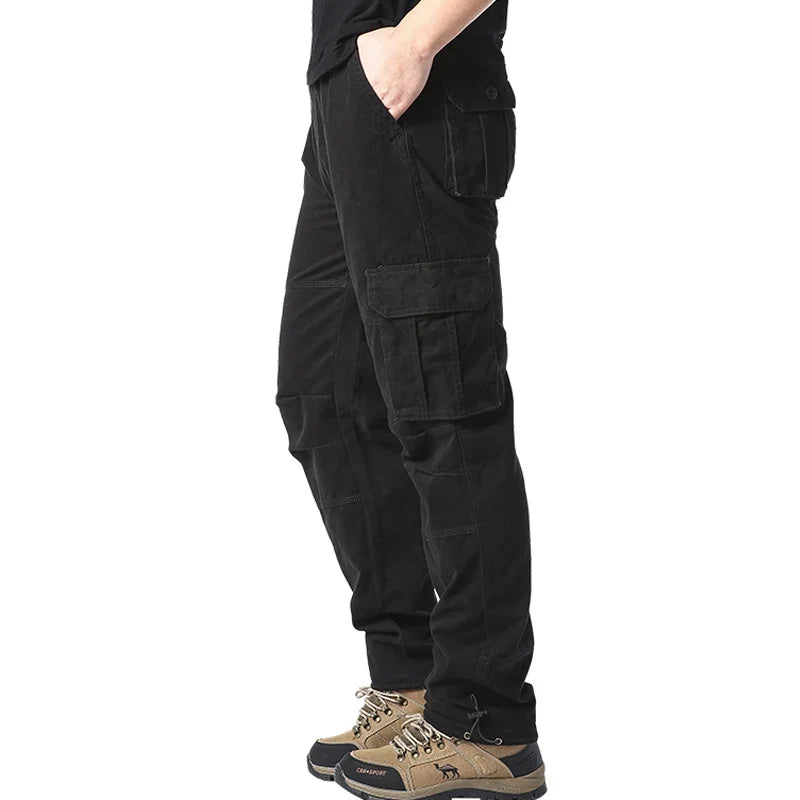 Pantaloni cargo tactici Ardent, cu croială lejeră - buzunare tip jogger din bumbac