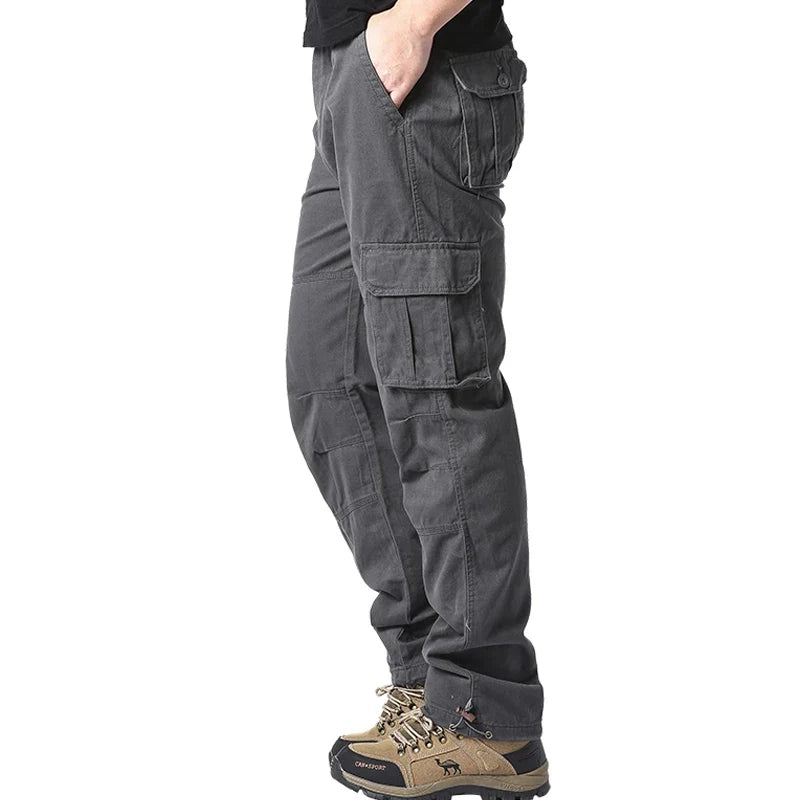 Pantaloni cargo tactici Ardent, cu croială lejeră - buzunare tip jogger din bumbac