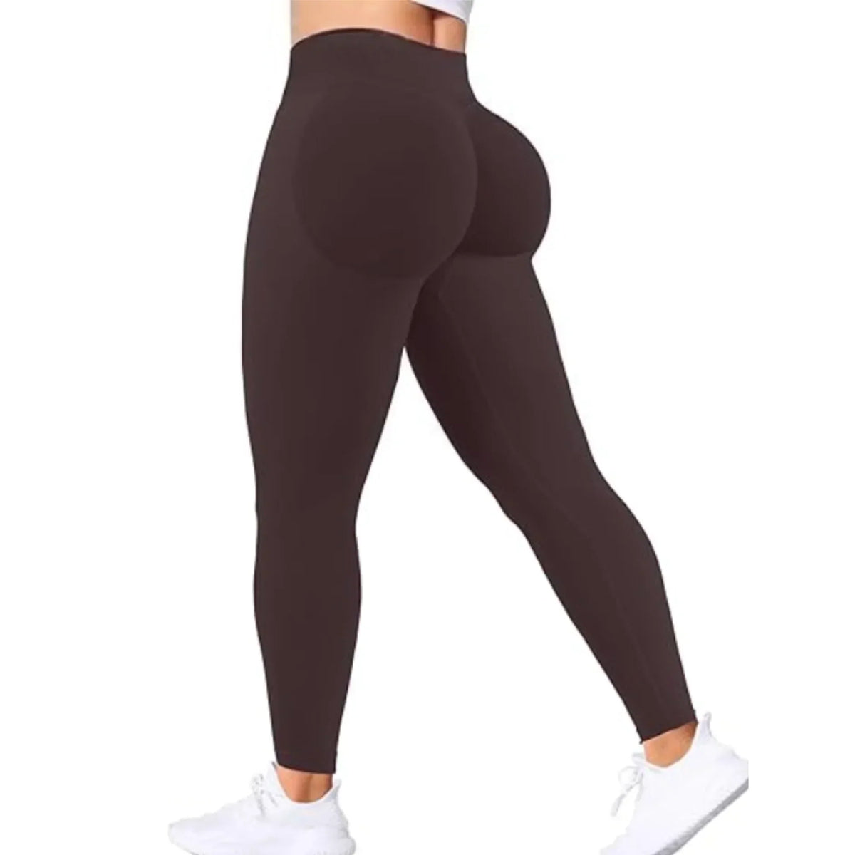 Leggings da yoga Charlotte — nylon e spandex, lunghezza alla caviglia, vita elasticizzata da donna