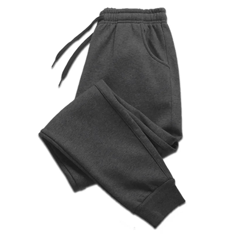 Calças de fato de treino jogger casuais NovaFlex - cintura ajustável com cordão