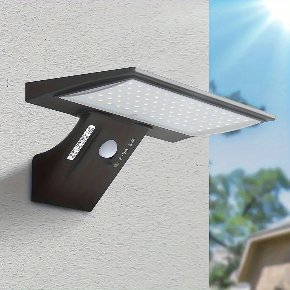 带遥控器和 LED 的感应式太阳能壁灯 | livraina