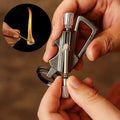 Compacte robuuste vuurstarter en flesopener