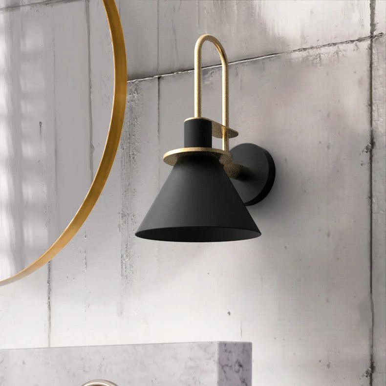 Apliques de pared modernos con diseño de cuerno para dormitorio | livraina
