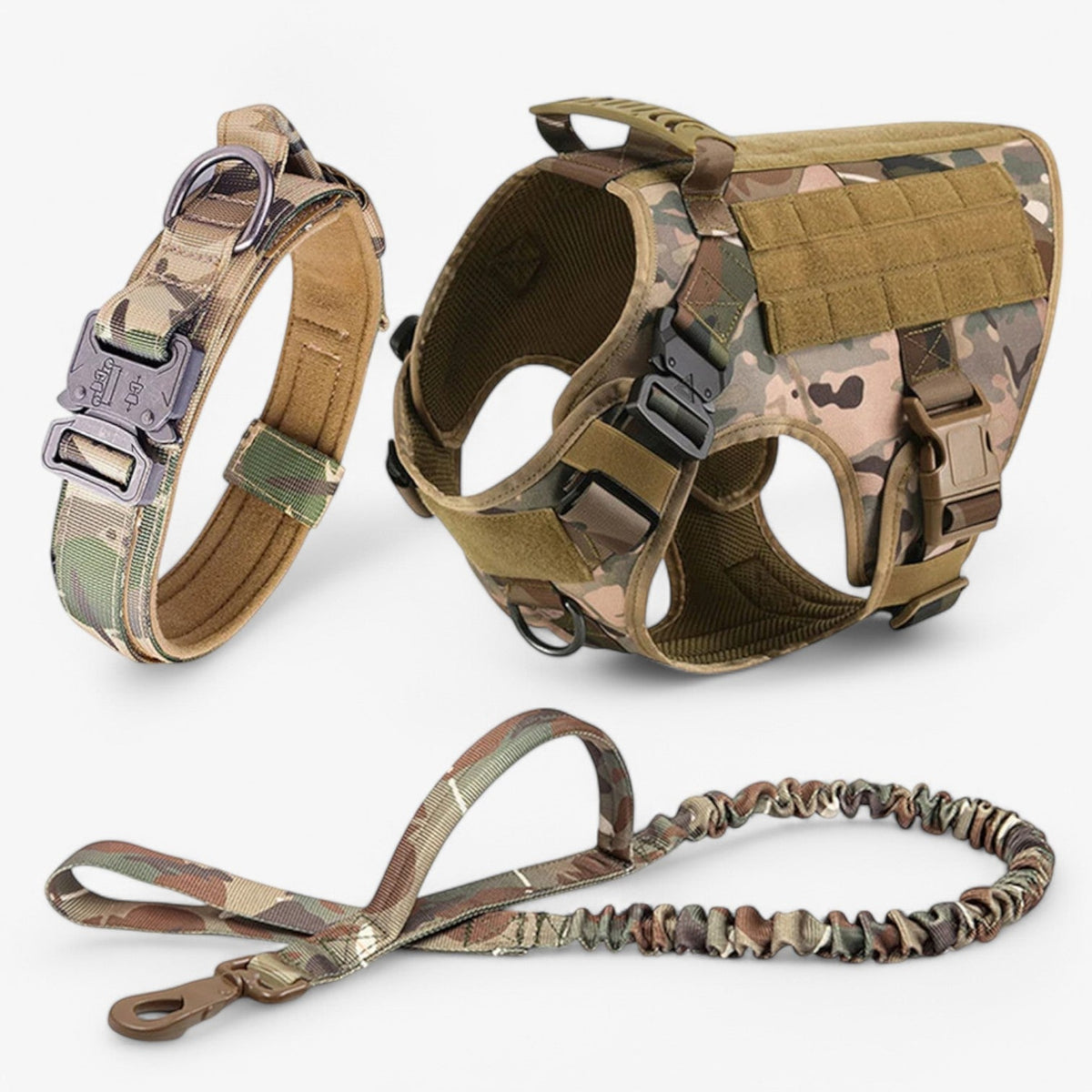 Pettorina per cani di grado militare — Gilet tattico a sgancio rapido