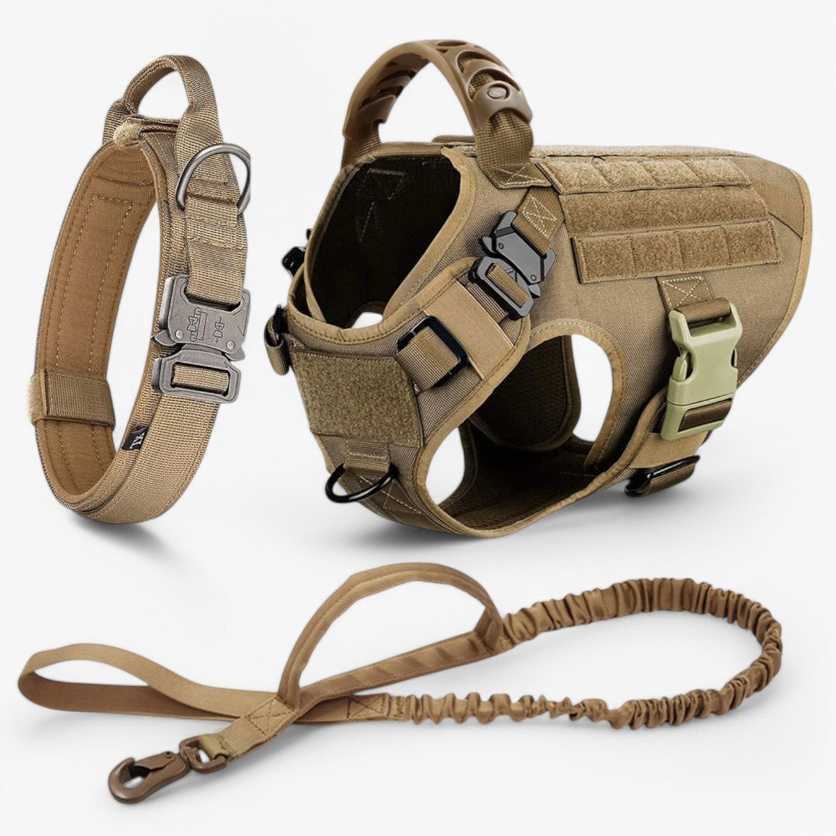 Pettorina per cani di grado militare — Gilet tattico a sgancio rapido